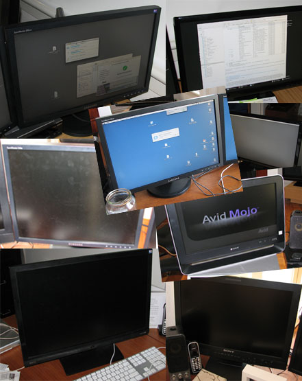 Lots of Computer Screens