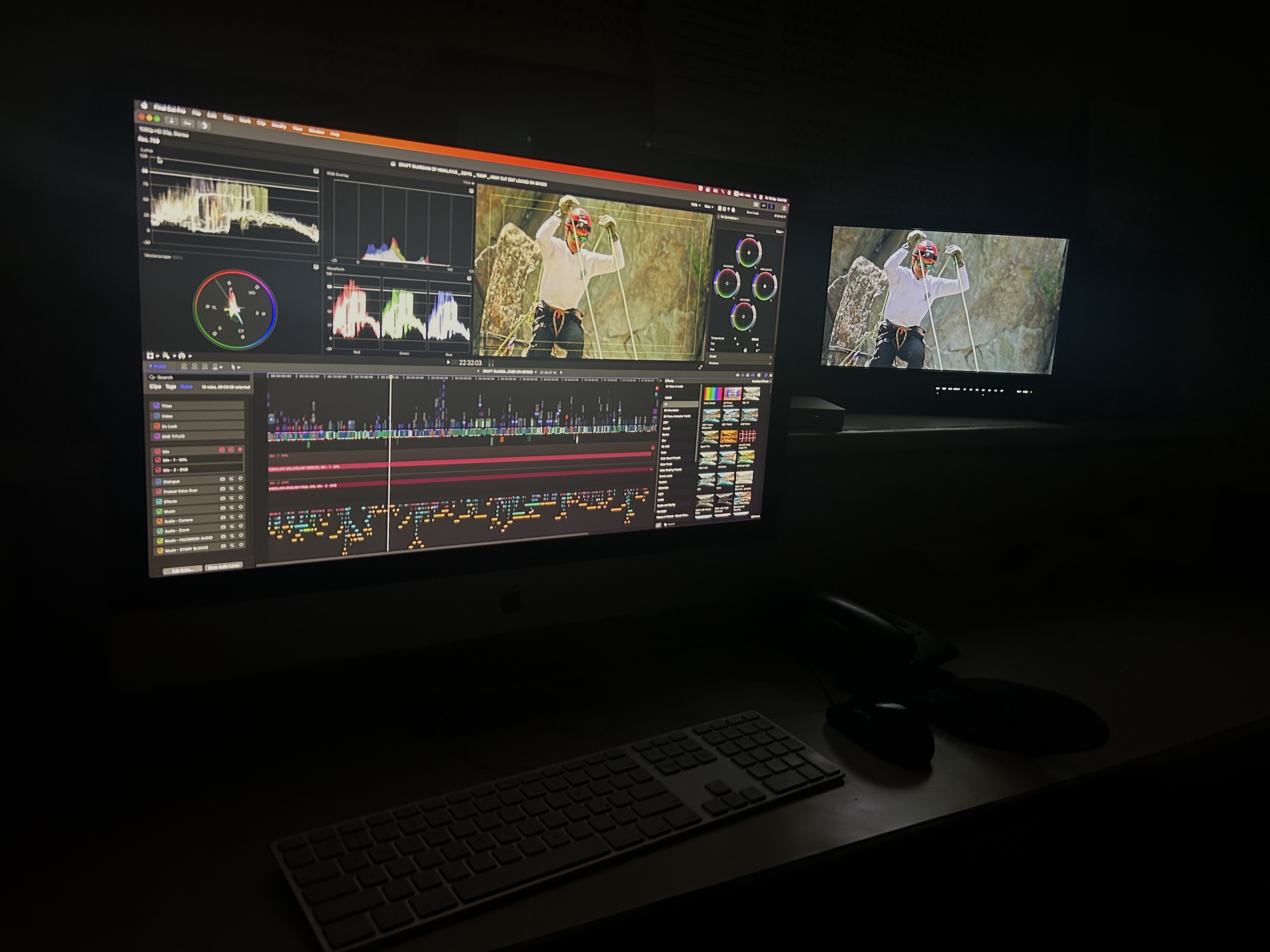 Colour Grading using Final Cut Pro with Built in tools
